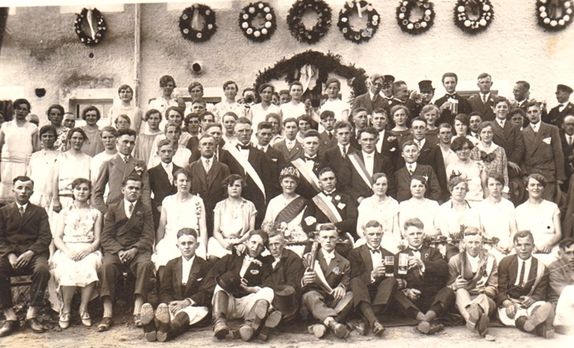 Schützenkönigin 1926 Liddy Münzner, heute Morgenstern-Gut Nr. 13
